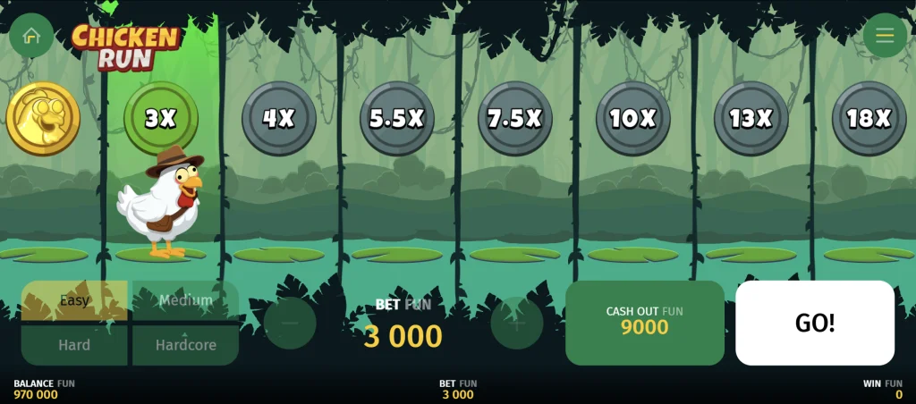 Chicken Run demo game